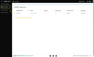 Go to the "Applications" page in left menu.