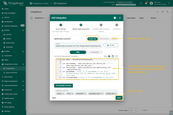 Paste the previously copied script to the Decoder function section. Click "Next" button.