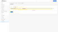 Go to the Variables tab, put your Application key to the field and click on Submit button to save the device.
