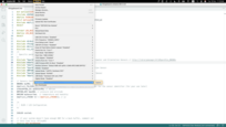 Go to Tools > Programmer and select Esptool as a programmer.