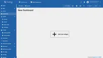After creating the dashboard, you will automatically transition to edit mode.