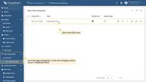 Log in to the <b>SENTIENT Cloud</b> and go to the <b>Edge management > Rule chain templates</b> section and click on the <b>Rule chain</b> assigned to your <b>Edge instance.</b><ul><li>If you are using <b>Edge 4.0</b> or later, stay in your <b>Edge</b> instance and go to the <b>Rule chains</b> section. To edit a rule chain, click the appropriate <b>Rule Chain</b>.</li></ul>