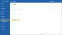 Log in to your SENTIENT <b>Edge</b> instance and navigate to the "Rule chains" page.
