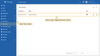 Login to your SENTIENT <b>Edge</b> instance and open <b>Rule chains</b> menu page.