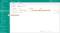 Open your Edge instance, navigate to the Dashboards section and open the “SENTIENT IoT Gateways” dashboard.