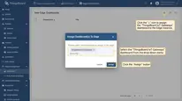 On the “Edge Dashboards” page, click the “+” icon to assign the “SENTIENT IoT Gateways” dashboard to the Edge instance. Click the “Assign” button. The "SENTIENT IoT Gateways" dashboard is one of the pre-created, out-of-the-box dashboards available.