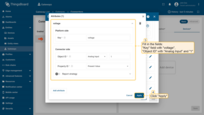 Enter the key name, select "Object ID" and "Property ID" from the dropdown list. Click “Apply”;