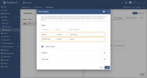 Scroll down to "Data conversion" section. For "Device" subsection use the following options/values: In the Name row, select "Constant" in the "Source" dropdown field, fill in the "Value / Expression" field with the "Device Demo" value. In the "Profile name" row, select "Constant" in the "Source" dropdown field, fill in the "Value / Expression" field with the "default" value.