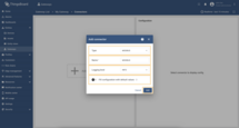 Choose "MODBUS" connector type from the dropdown, fill in "Name" field, choose "Logging level" to "INFO", turn off the "Fill configuration with default values" option and click on "Add" button;