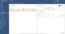 Select the created Modbus connector and click on the "Master Connections" tab. Make sure you have configured and connected device (if you don’t know how to do it, see [Getting Started](/docs/iot-gateway/getting-started/?connectorsCreation=modbus){:target="_blank"} guide or [Connection settings](/docs/iot-gateway/config/modbus/#connection-settings) and [Data mapping](/docs/iot-gateway/config/modbus/#data-mapping) sections of this guide). Click on the “Pencil” icon on a device you want to configure attribute updates for.