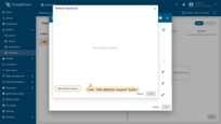 Click on "Add attribute request" in the opened window;