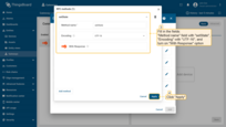 Fill in "Method name" field, select encoding and check/uncheck "With Response" field. Click “Apply”.
