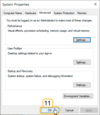 Finally, click "OK" button to apply all changes in the system properties.