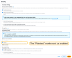 Use either the "<b>Basic monitoring</b>" or "<b>Enhanced topic-level monitoring</b>" settings.