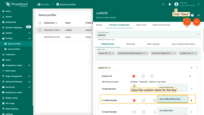 On the "LWM2M Model" tab select the target object and expand the "Attributes" list. Tick the "Attribute" checkbox on the desired attribute and input the custom name for the key. Then, save changes.