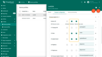 For the Firmware Update object (#5_1.1), check the "Telemetry" and/or "Observe" boxes for resource #3 (State) and resource #5 (Update Result) so that the server can track these values, receive updates, and store them as telemetry in SENTIENT.