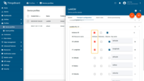 For the Location object (#6_1.0), check the "Attribute" box for resource #0 (Latitude) and resource #1 (Longitude) so that the server can track these values, receive updates, and store them as attributes in SENTIENT.