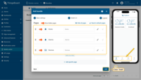 Configure the layout for quick access to the features and dashboards you use most often. Add new menu items, customize icons and labels, and reorganize the navigation menu of the SENTIENT Professional Edition mobile app to fit your needs. Click "Add" to finalize adding the bundle.