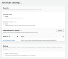 AWS ElastiCache - choose "eksctl-st-rmqtt-cluster-ClusterSharedNodeSecurityGroup-" security group