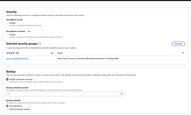 AWS ElastiCache - choose "eksctl-st-rmqtt-cluster-ClusterSharedNodeSecurityGroup-" security group