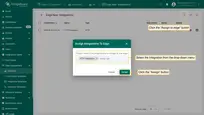 To assign the Integration to the Edge, click the <b>"Assign to edge"</b> button and select it from the drop-down menu. To proceed, click the <b>"Assign"</b> button.