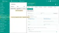 Login to your <b>SENTIENT Edge</b> instance and go to the <b>Integrations center > Integrations</b> section. Confirm the <b>UDP integration</b> on the <b>Edge</b>.