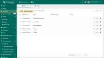 Log in to your <b>SENTIENT Professional Edition</b> instance. Navigate to "Dashboards" page.