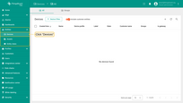Log in to your SENTIENT <b>Edge</b> instance using your credentials. Navigate to the "Devices" page.