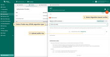 Upload a PEM-encoded public key file. ST-RMQTT will use this key to verify JWTs signed with the corresponding private key.