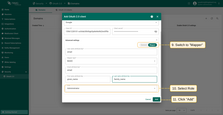 Go to the "Mapper" block. Leave the mapper type "BASIC". If necessary, change the user role or leave as it is. Click "Add";