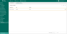 A new OAuth 2.0 client has been added.