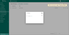 Click on the button "Payload", represented by icon "{}".