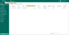 Navigate to the Sessions page. Then click on the row of the table.