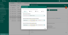 Check connectivity window uses new host.
