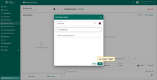 Click "Add" to add subscription with default settings.