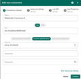 Authentication with custom Client ID, Username, Password.