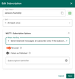 Make changes and confirm by clicking Save.