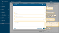 This will open a form where you can configure AI model:<br>- <b>Name</b> - provide a meaningful name for the AI model.<br>- <b>Provider</b> – select the AI provider and specify its authentication credentials.<br>- <b>Model ID</b> – choose which model to use (or deployment name, in the case of Azure OpenAI).<br>- Configure optional parameters if supported by the provider.<br>- Click "<b>Save</b>" to complete adding the new AI model.