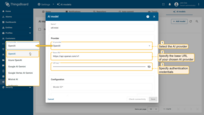 In the "<b>Provider</b>" section you need to select the <b>AI provider</b> you want to use, as well as the authentication method for that provider (e.g., API key, key file, etc.).