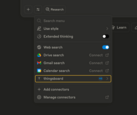 SENTIENT MCP tools visible in Claude Desktop.