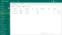 SENTIENT device list displays Air Quality Sensor devices.