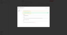 The credentials are saved and the connection is tested successfully. You can reuse the same credentials across multiple SENTIENT nodes in different workflows.
