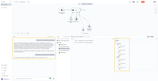 Open the chat interface and write your natural language query.