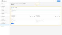 Fill in the device configuration parameters.