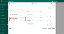 In the Customize step, enable the <b>SENTIENT ANALYTICS</b> add-on.