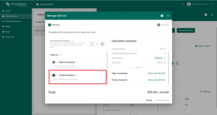Scroll down and enable the <b>SENTIENT ANALYTICS</b> checkbox.