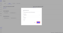 Fill in the form with your database connection details and click the <b>Save</b> button.