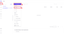 Go to the home page. Click <b>Create View</b> and choose the <b>Table</b> view type.