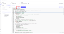 Once the code is modified, you can revert changes using the <b>Cancel Changes</b> button.
