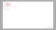 To switch to <b>Create Manually</b> option, click <b>Create Manually</b> button.